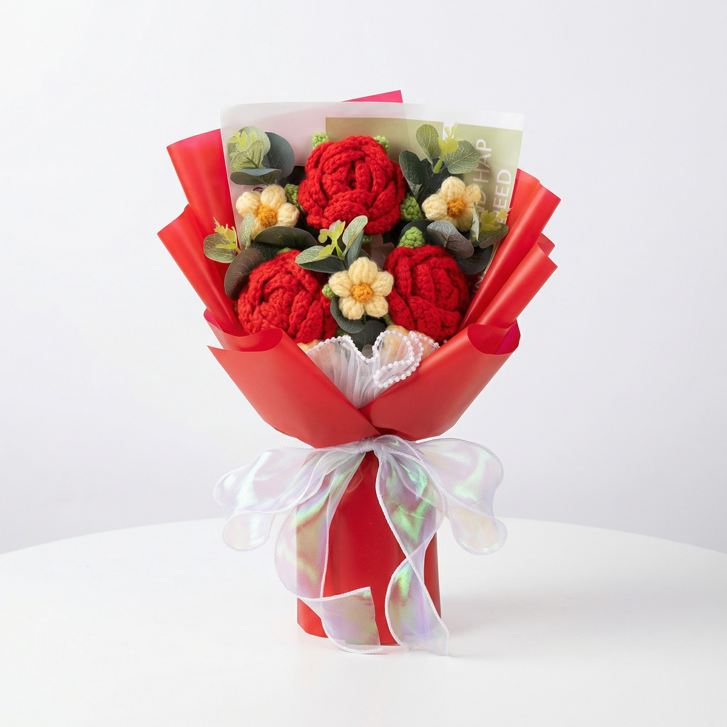 Bukietovo™ – ręcznie szydełkowany bukiet kwiatów